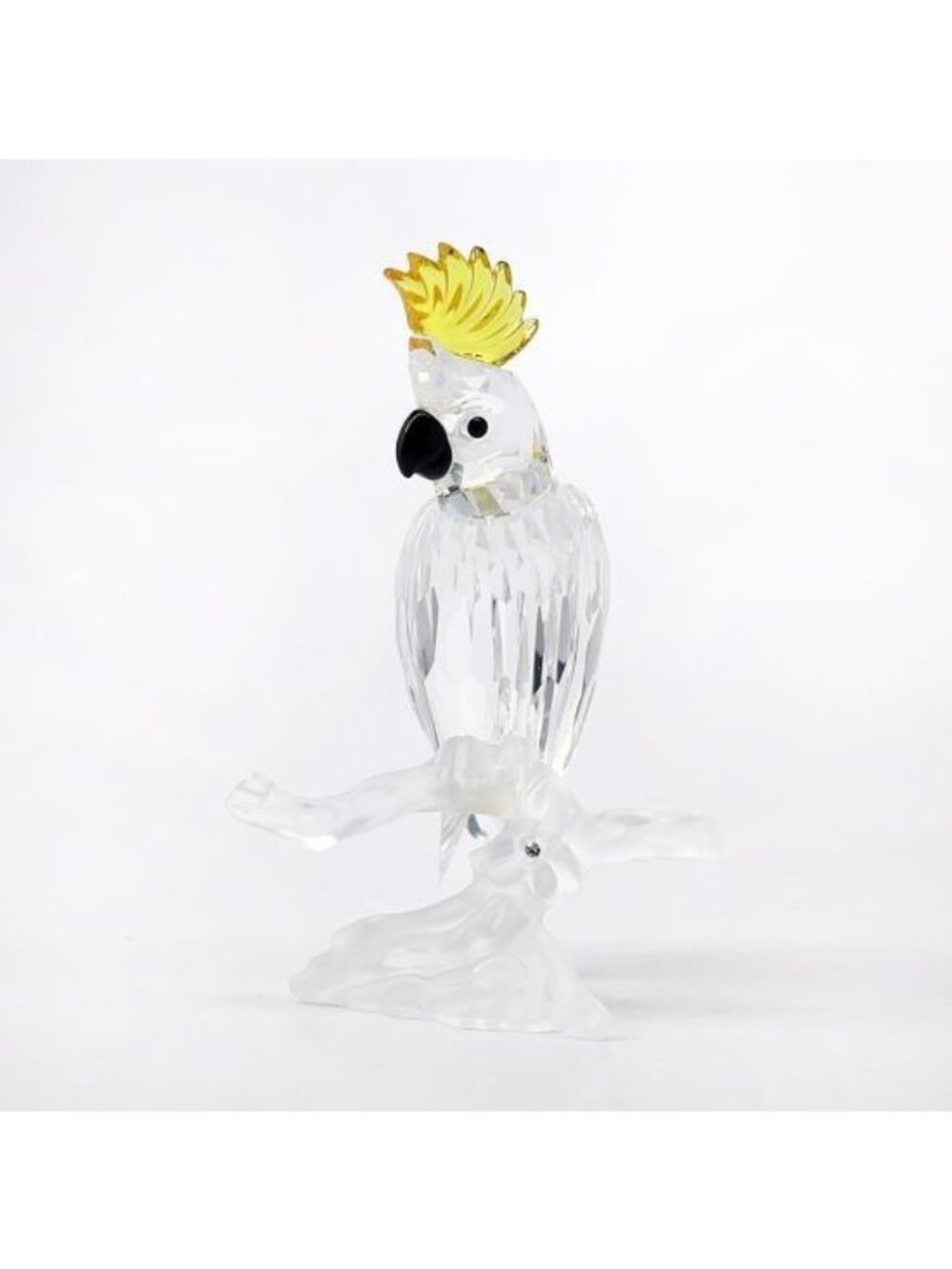Swarovski Crystal Cockatoo Figurine 7621 NR 000 007 #261635 Original Box